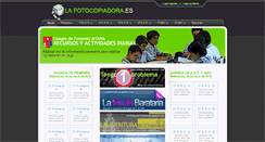 Desktop Screenshot of lafotocopiadora.es